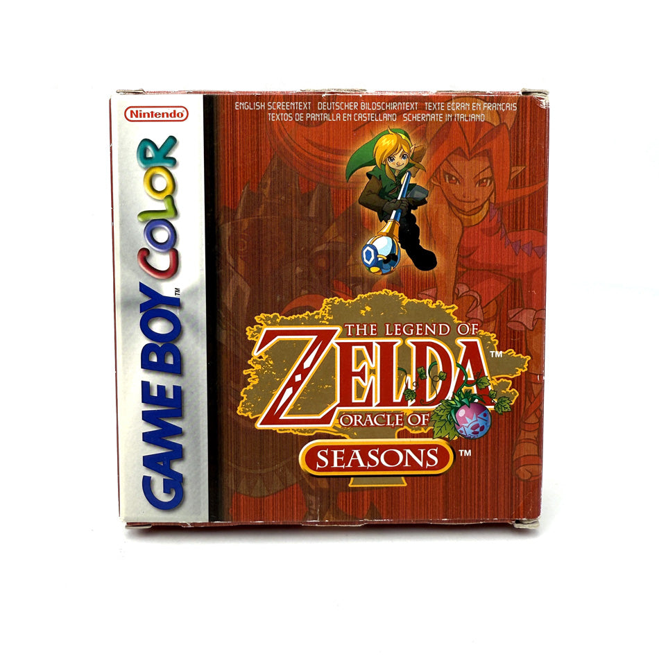 The Legend Of Zelda Oracle Of Seasons Nintendo Game Boy Color