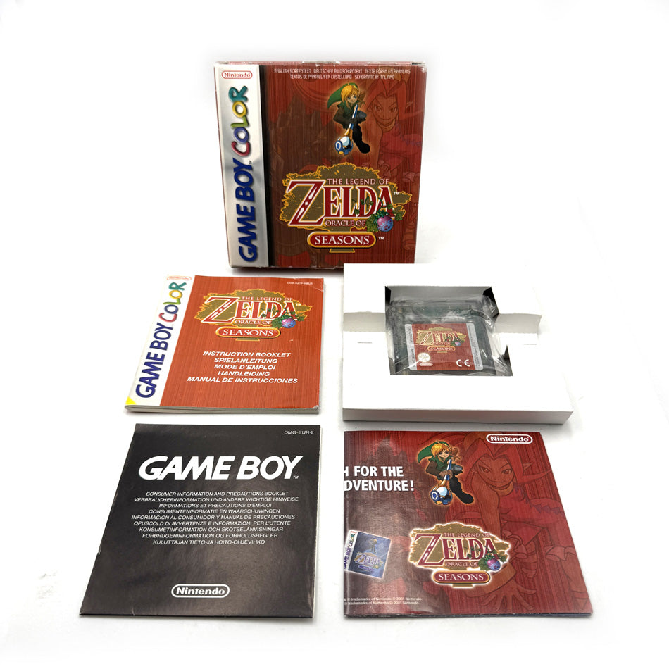 The Legend Of Zelda Oracle Of Seasons Nintendo Game Boy Color