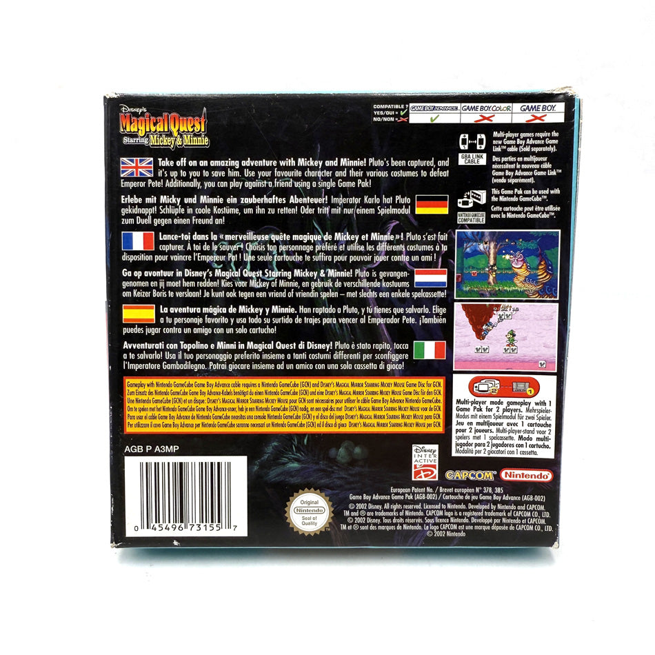 Disney's Magical Quest Starring Mickey & Minnie Game Boy Advance