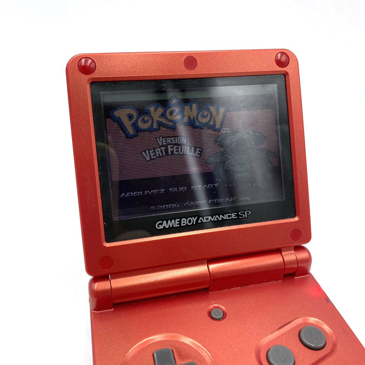 Console Nintendo Game Boy Advance SP Groudon Pokemon Version Rubis Edition Limitée