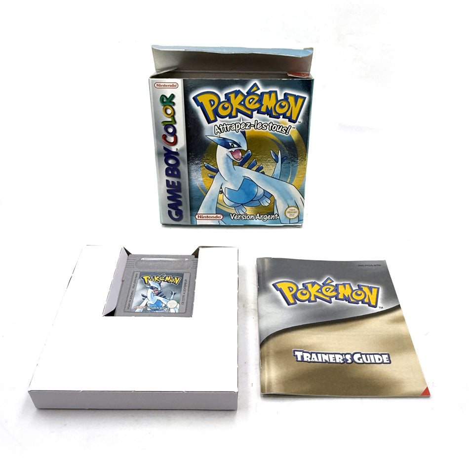 Reprise jeux vidéo Game Boy Color Pokémon Version Argent Game Boy Color Reprise jeux vidéo Game Boy Color Pokémon Version Argent Game Boy Color