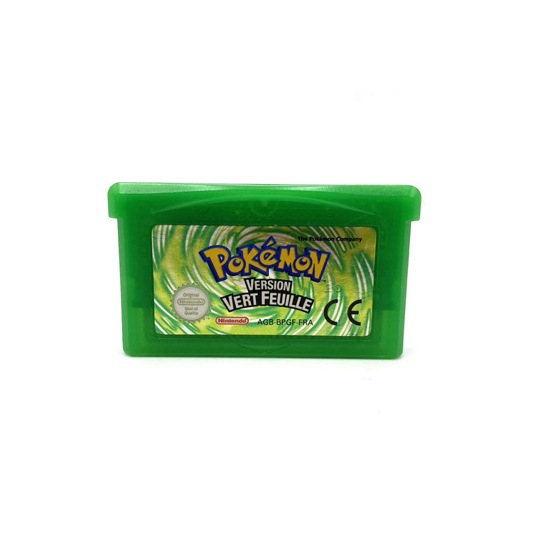 Pokemon Version Vert Feuille Nintendo Game Boy Advance