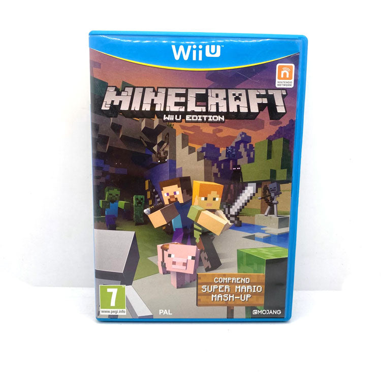 Boite vide Minecraft Wii U Edition Nintendo Wii U