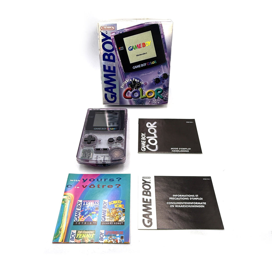 Console Nintendo Game Boy Color Atomic Purple