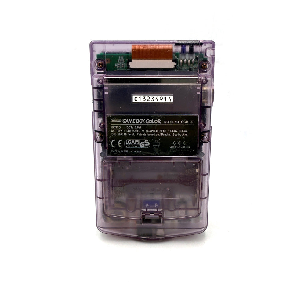 Console Nintendo Game Boy Color Atomic Purple