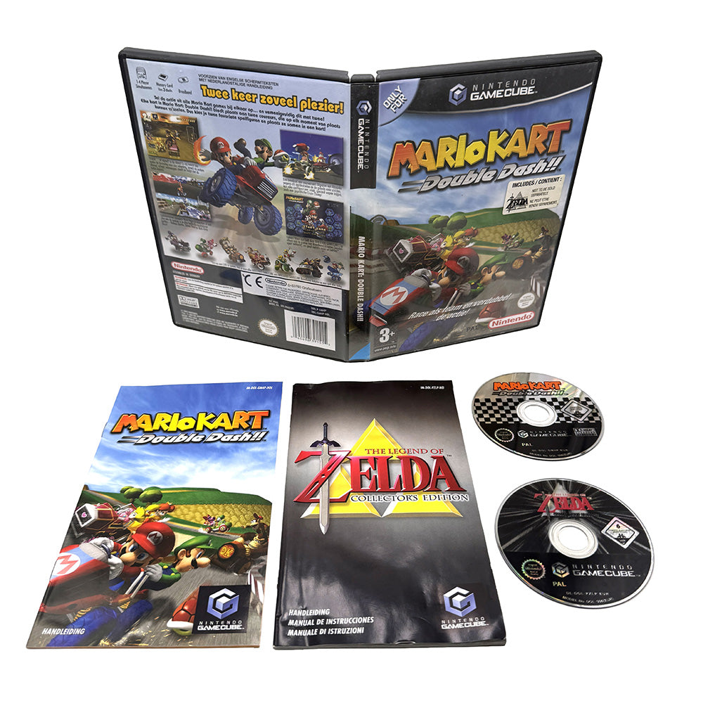 Mario Kart Double Dash + The Legend Of Zelda Collector's Edition Nintendo Gamecube
