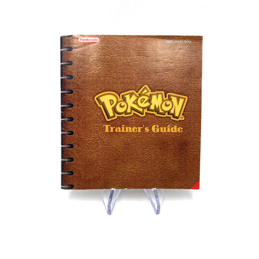 Notice Pokemon Trainer's Guide Nintendo Game Boy