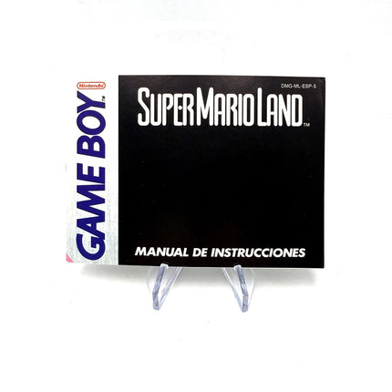 Notice Super Mario Land Nintendo Game Boy