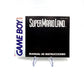 Notice Super Mario Land Nintendo Game Boy