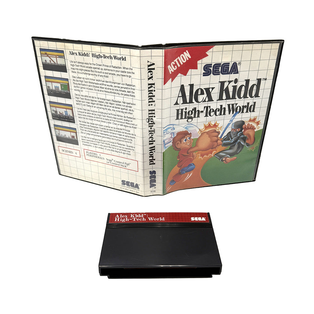 Alex Kidd High-Tech World Sega Master System