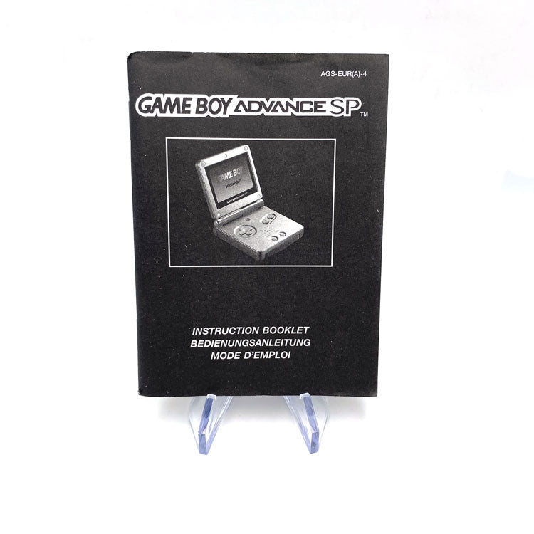 Notice Mode d'Emploi Nintendo Game Boy Advance