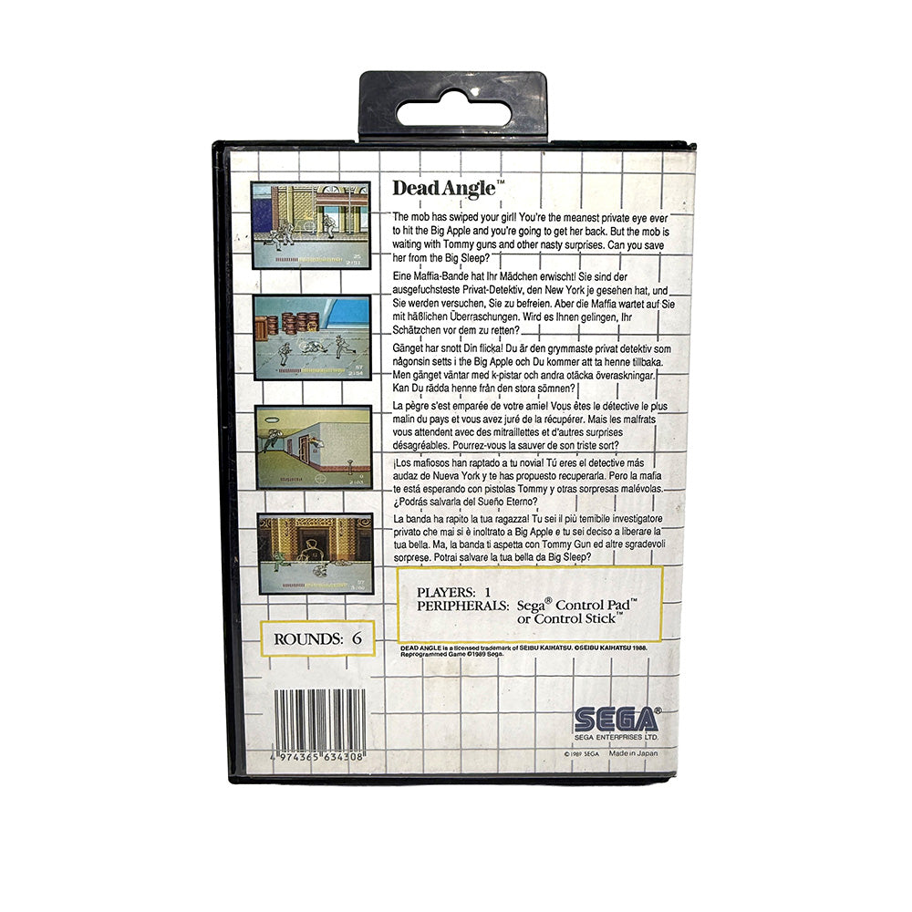 Dead Angle Sega Master System
