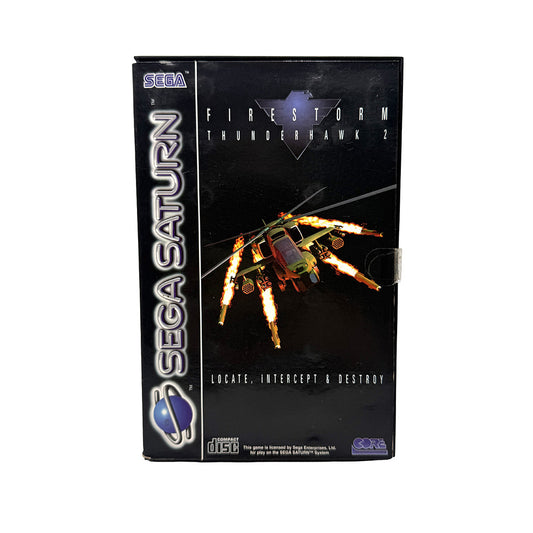 Firestorm Thunderhawk 2 Sega Saturn