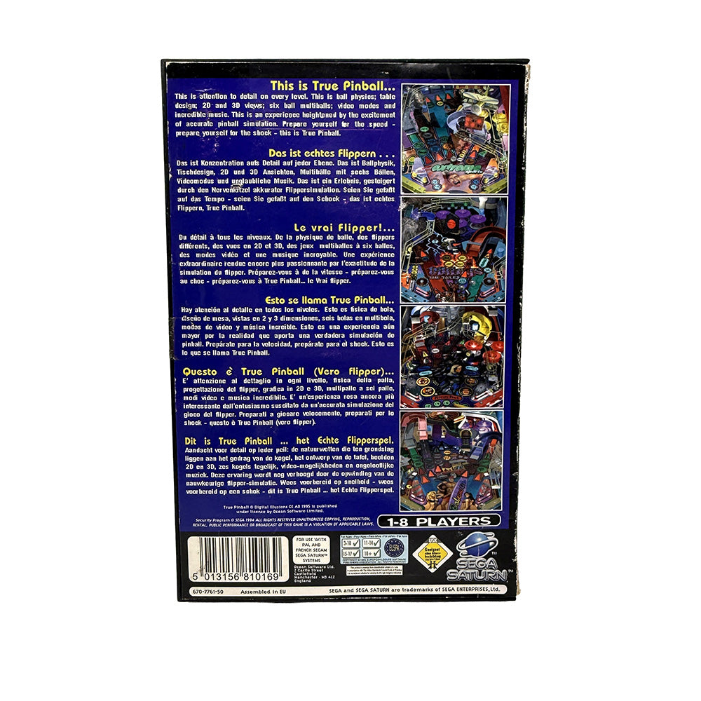 True Pinball Sega Saturn