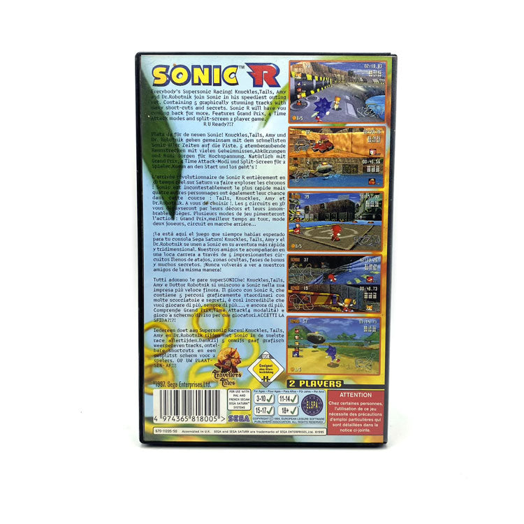 Sonic R Sega Saturn