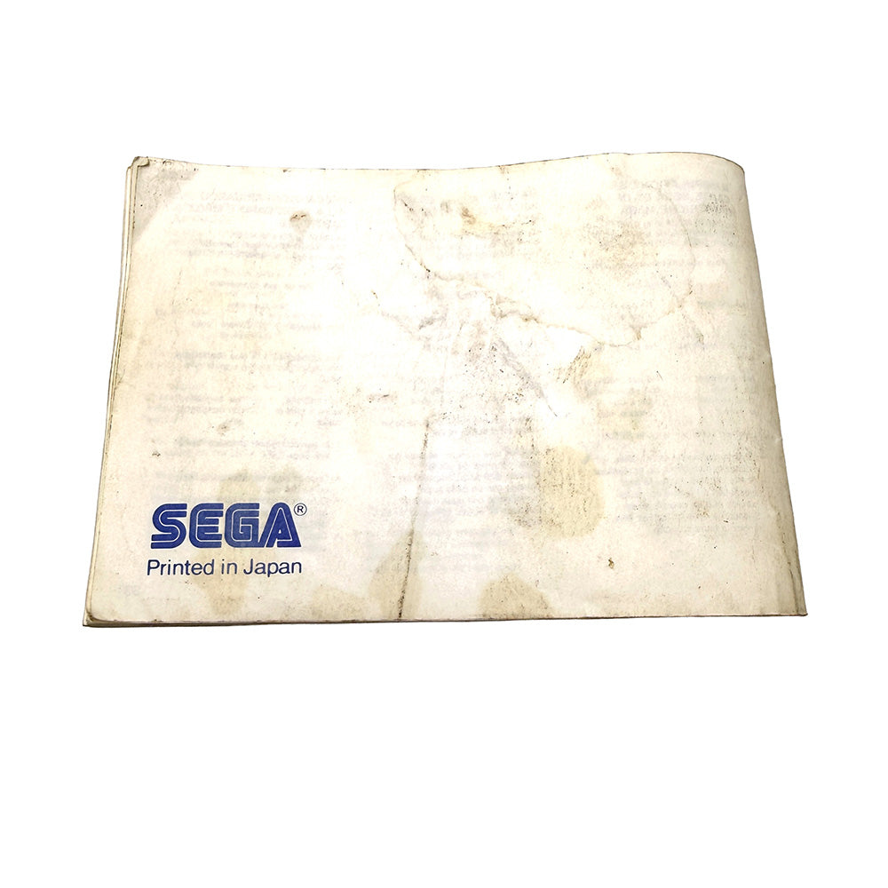 Notice Power Strike Sega Master System