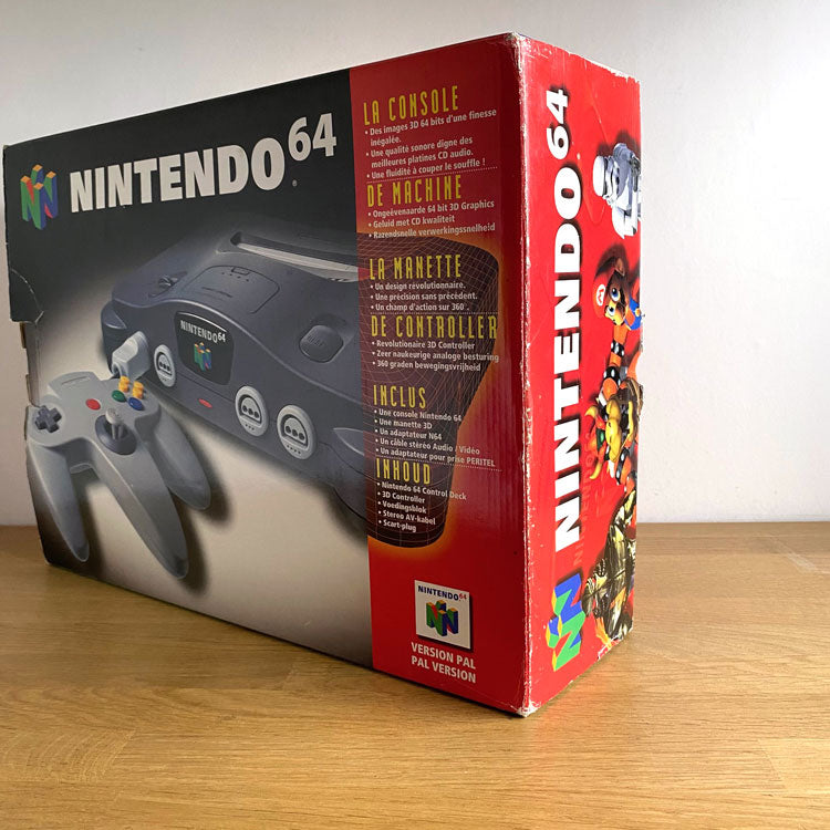 Console Nintendo 64 Mario Pak