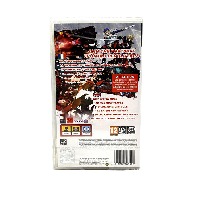 BlazBlue Calamity Trigger Playstation PSP (Neuf sous blister).