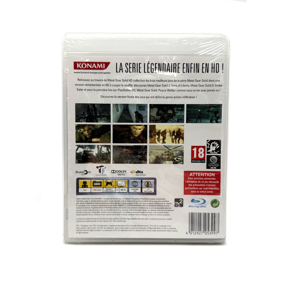 Metal Gear Solid HD Collection Classics HD Playstation 3 