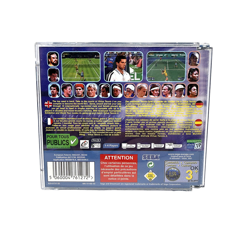 Virtua Tennis 2 Sega Dreamcast
