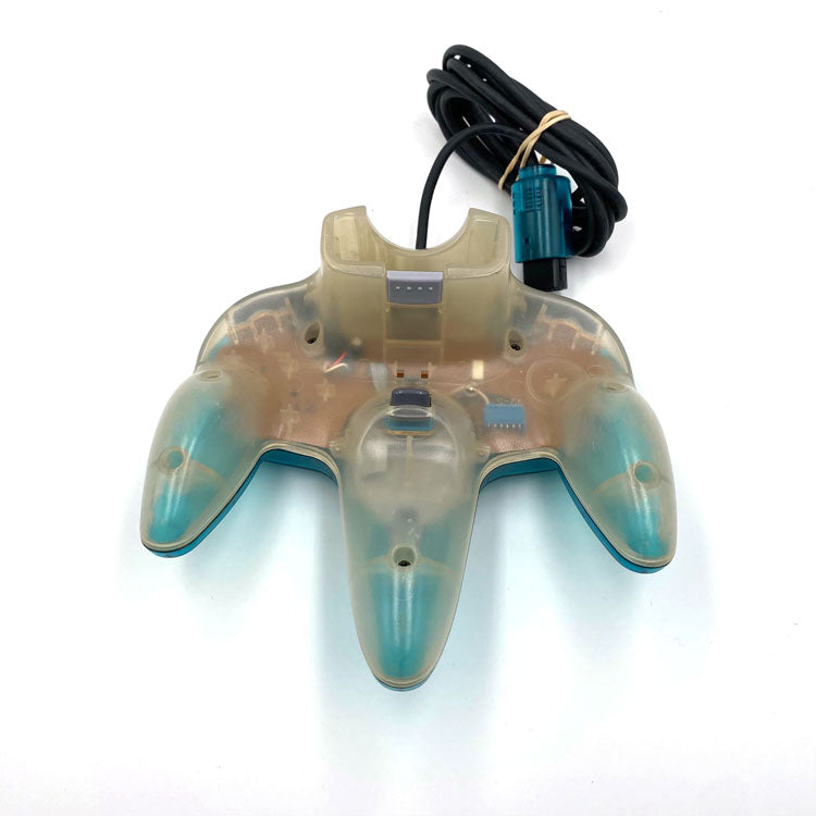 Manette Nintendo 64 Ice Clear Blue Funtastic