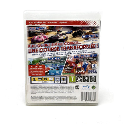 Sonic All-Stars Racing Transformed Playstation 3