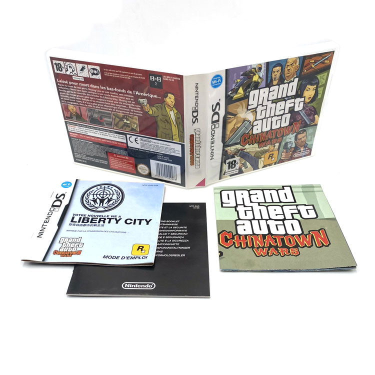 Boite et notices Grand Theft Auto Chinatown Wars Nintendo DS