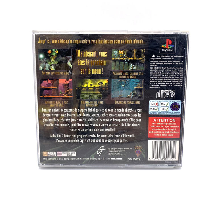 Oddworld l'Odyssée d'Abe Playstation 1