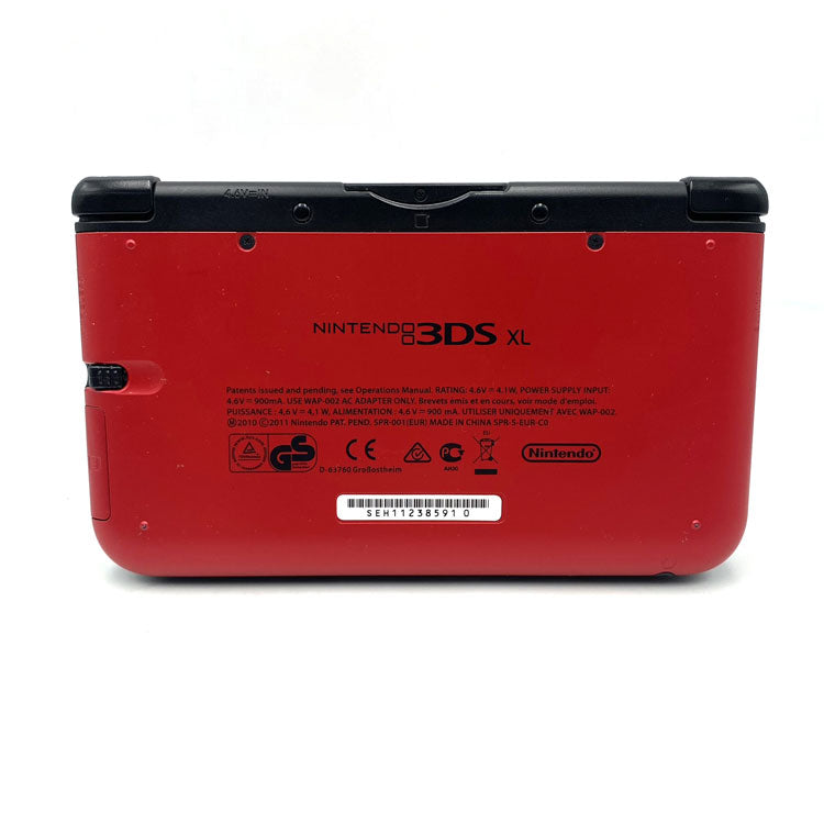 Console Nintendo 3DS XL Black/Red + 2 jeux