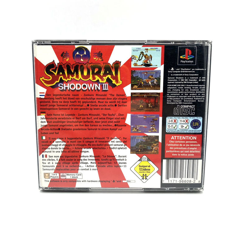 Samurai Shodown III Playstation 1