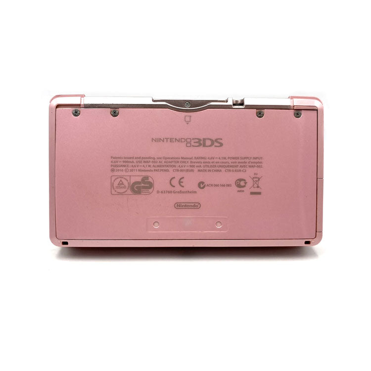 Console Nintendo 3DS Coral Pink + 2 jeux