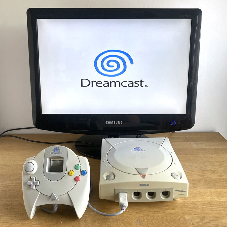 Console Sega Dreamcast (HKT-3030) avec manette