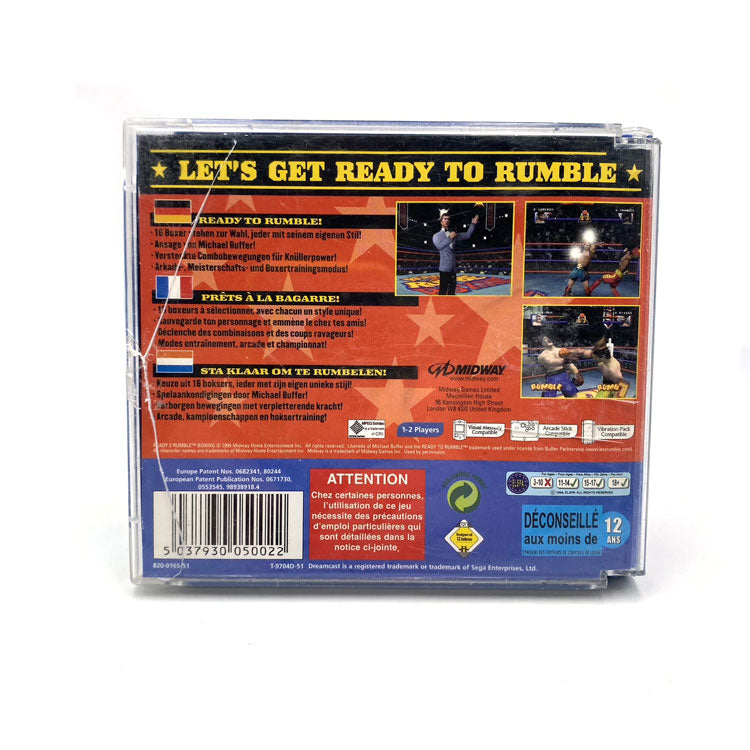 Ready 2 Rumble Boxing Sega Dreamcast