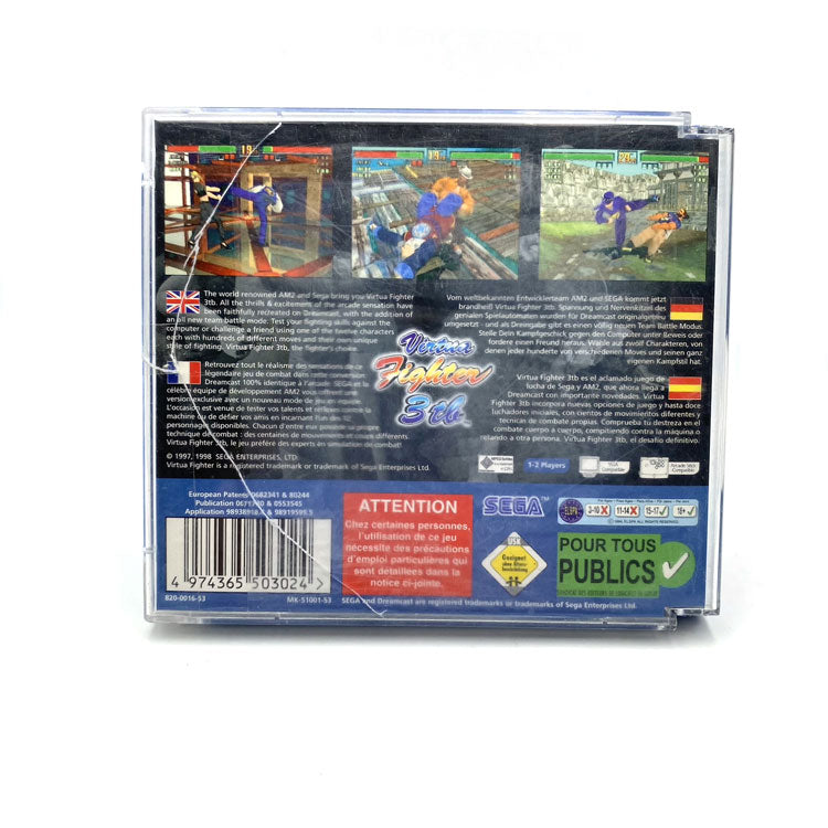 Virtua Fighter 3tb Sega Dreamcast