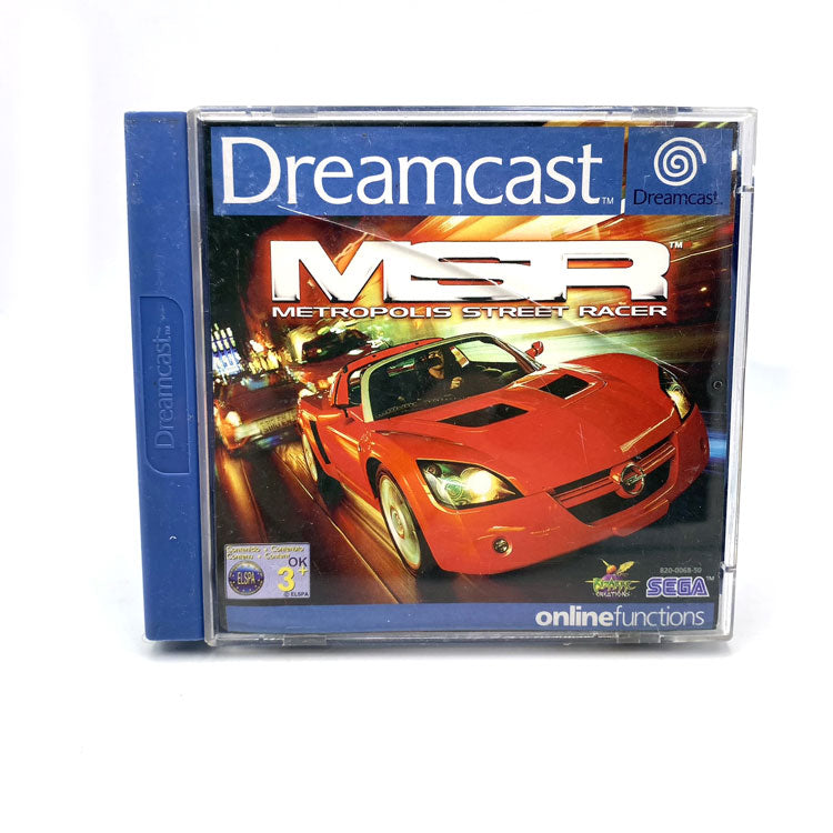 MSR Metropolis Street Racer Sega Dreamcast