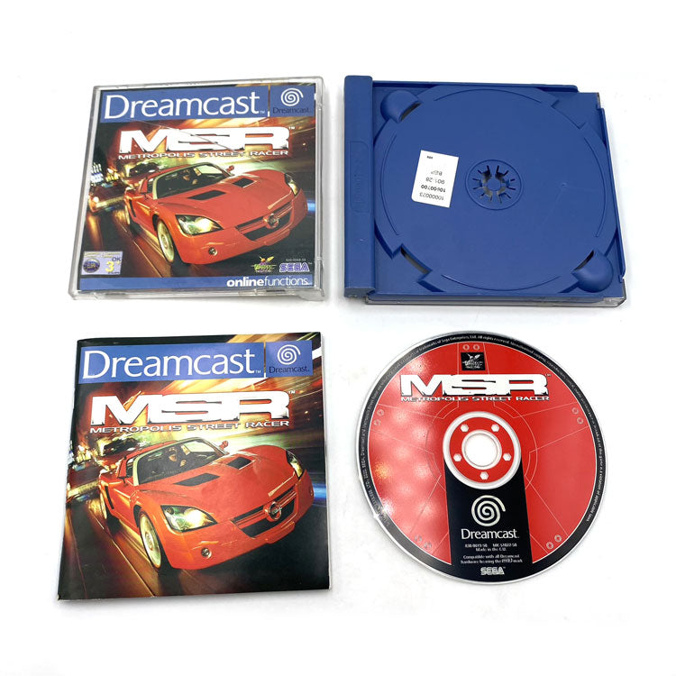 MSR Metropolis Street Racer Sega Dreamcast