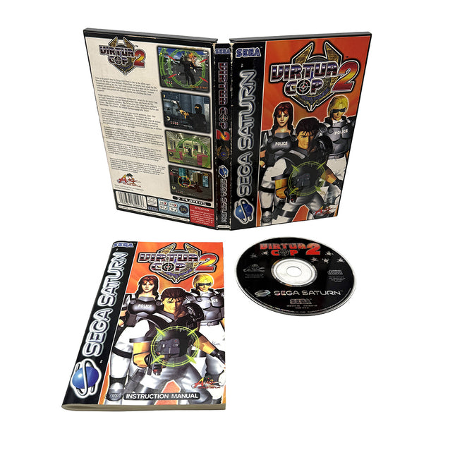 Virtua Cop 2 Sega Saturn