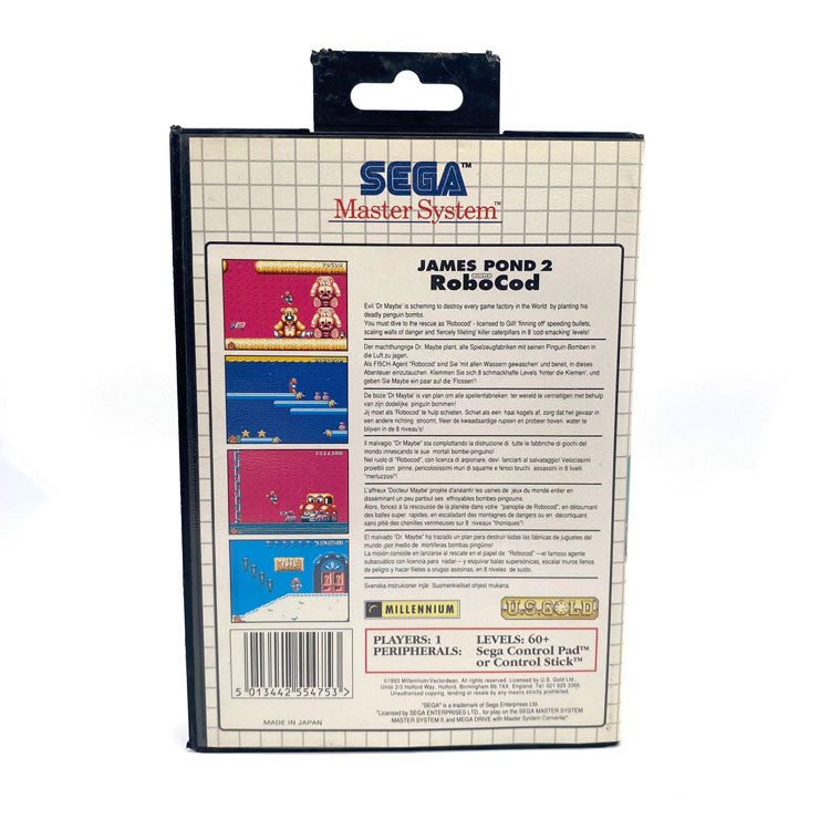 James Pond 2 Robocod Sega Master System