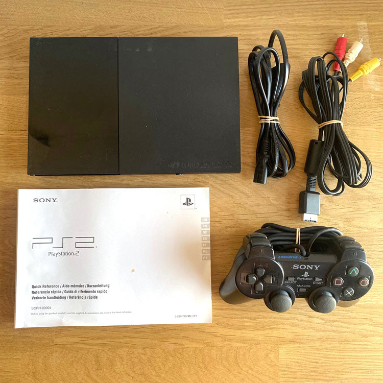 Boîte console PlayStation 2 Slim 90004 plus résistant à l'original.