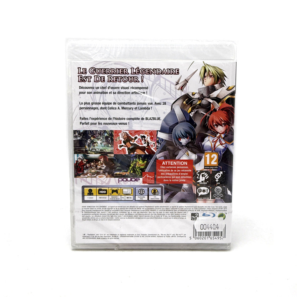 BlazBlue: Chrono Phantasma Extend Playstation 3