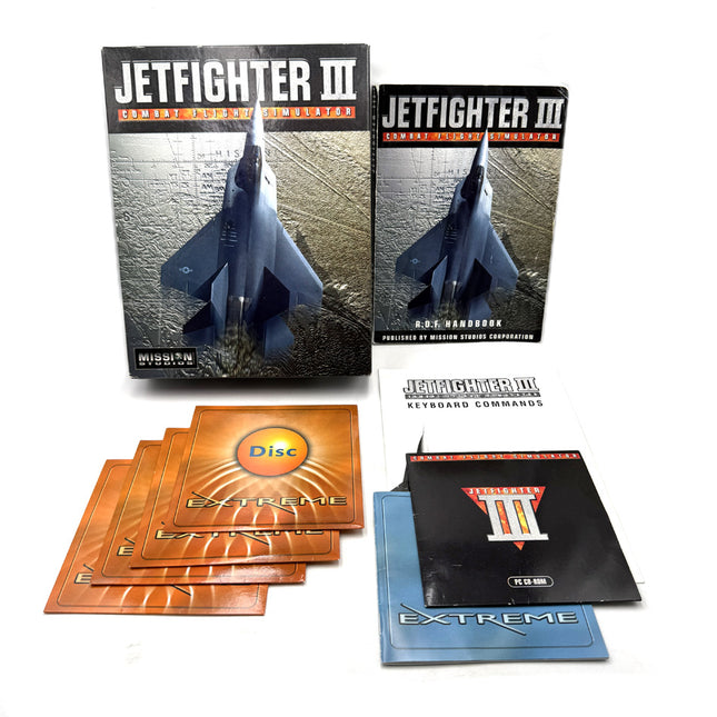 Jetfighter III Combat Flight Simulator PC Big Box