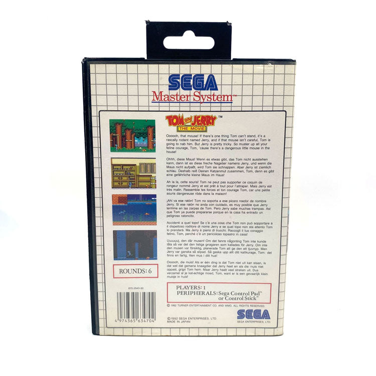 Tom And Jerry The Movie Sega Master System