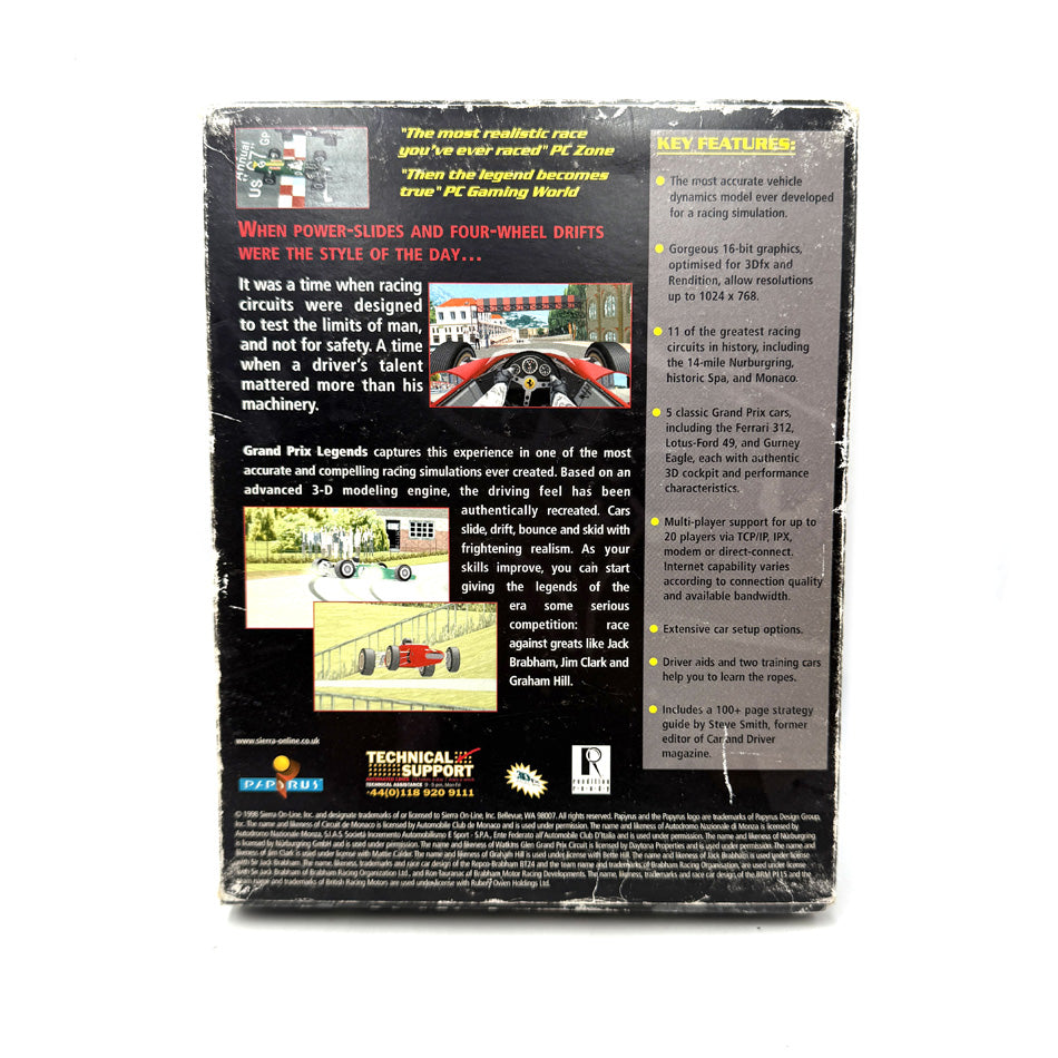 Grand Prix Legends PC Big Box