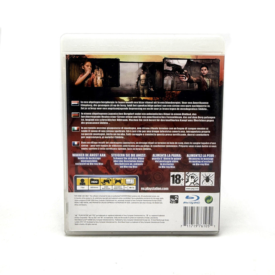 Siren Blood Curse Playstation 3