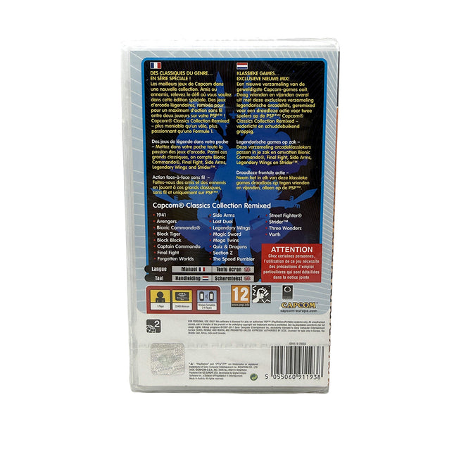 Capcom Classics Collection Remixed Playstation PSP