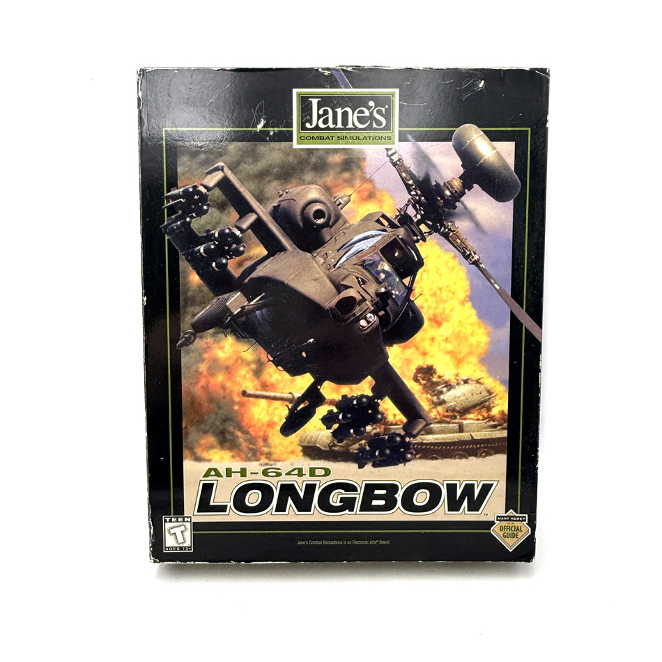 Jane's Combat Simulation AH-64D Longbow PC Big Box 