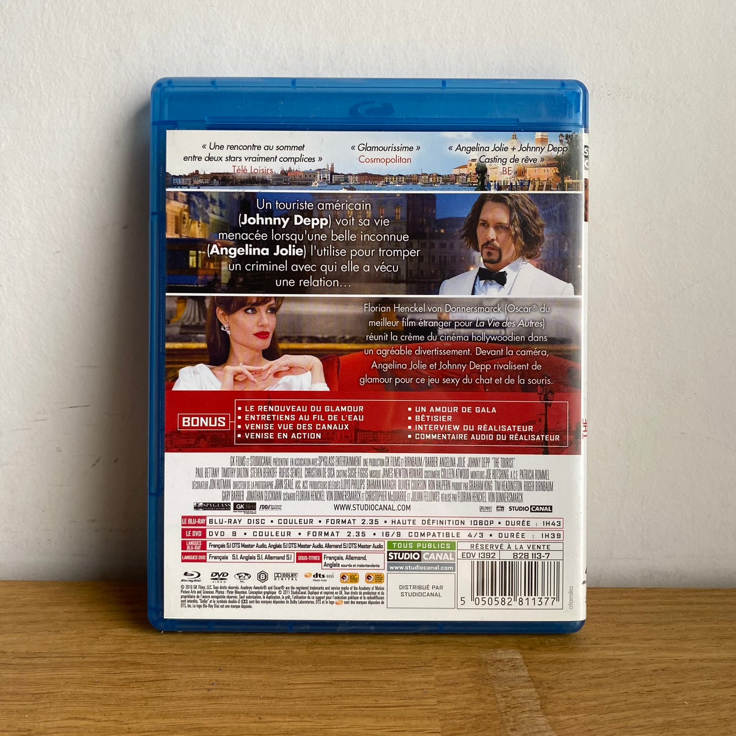 The Tourist Blu-Ray