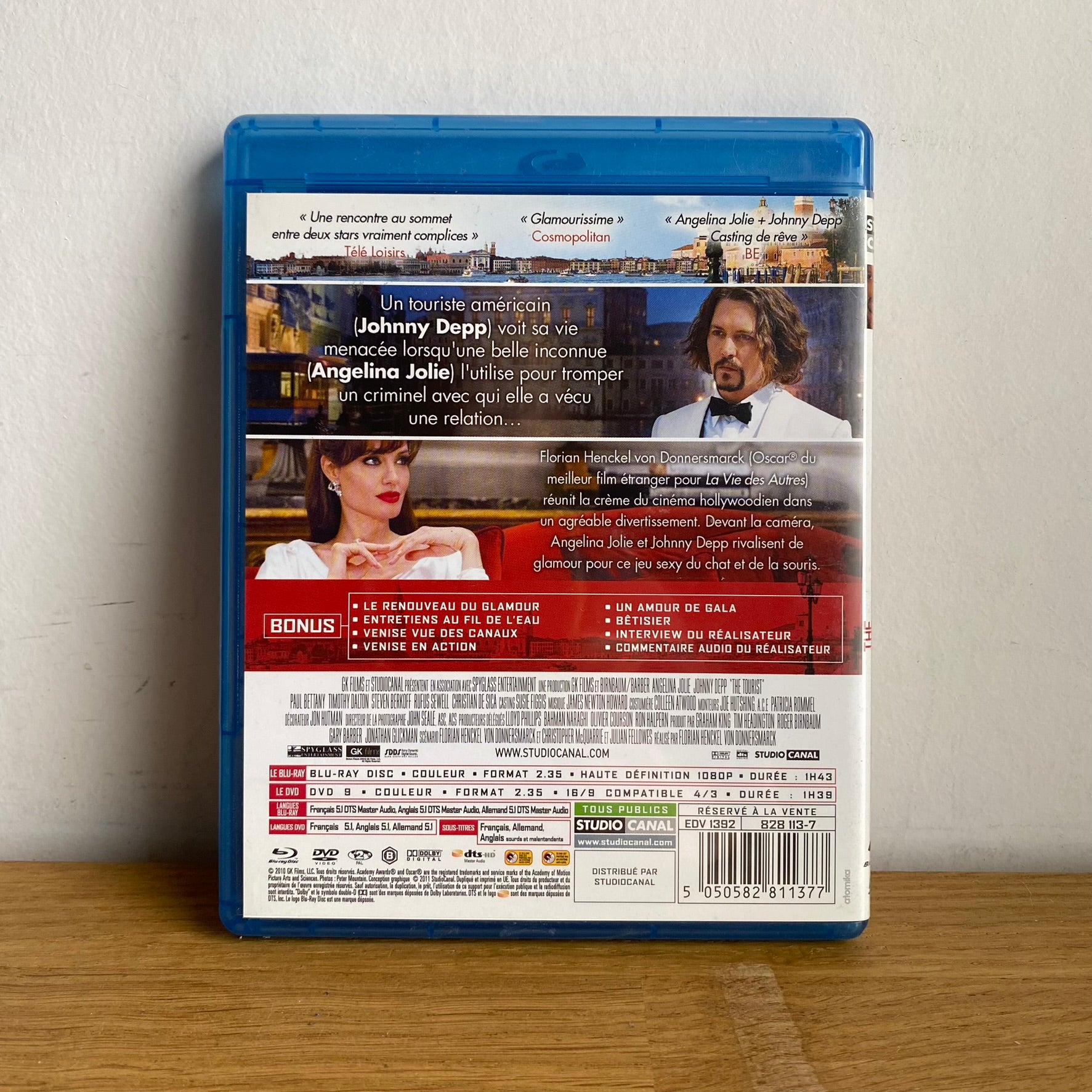 The Tourist Blu-Ray