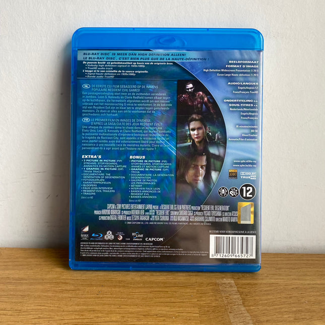 Resident Evil Degeneration Blu-Ray