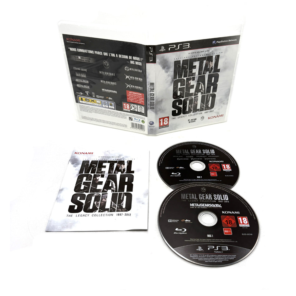 metal gear solid the legacy collection 1987 2012 Metal Gear Solid: The Legacy Collection 1987-2012 PlayStation 3 – Retromania